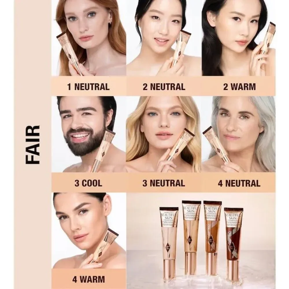 Charlotte Tilbury Beautiful Skin Foundation 3 Cool